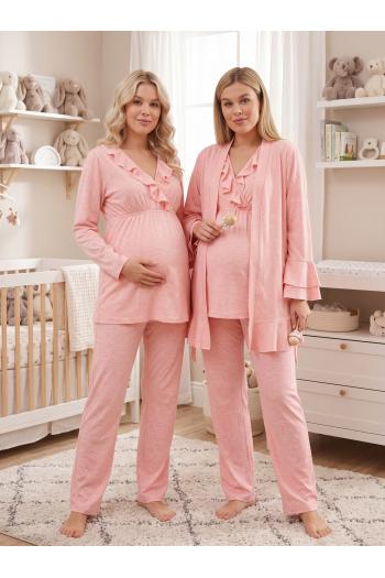 SONBAHAR KIŞ SEZONU Sabahlıklı Lohusa Pijama Takımı RML